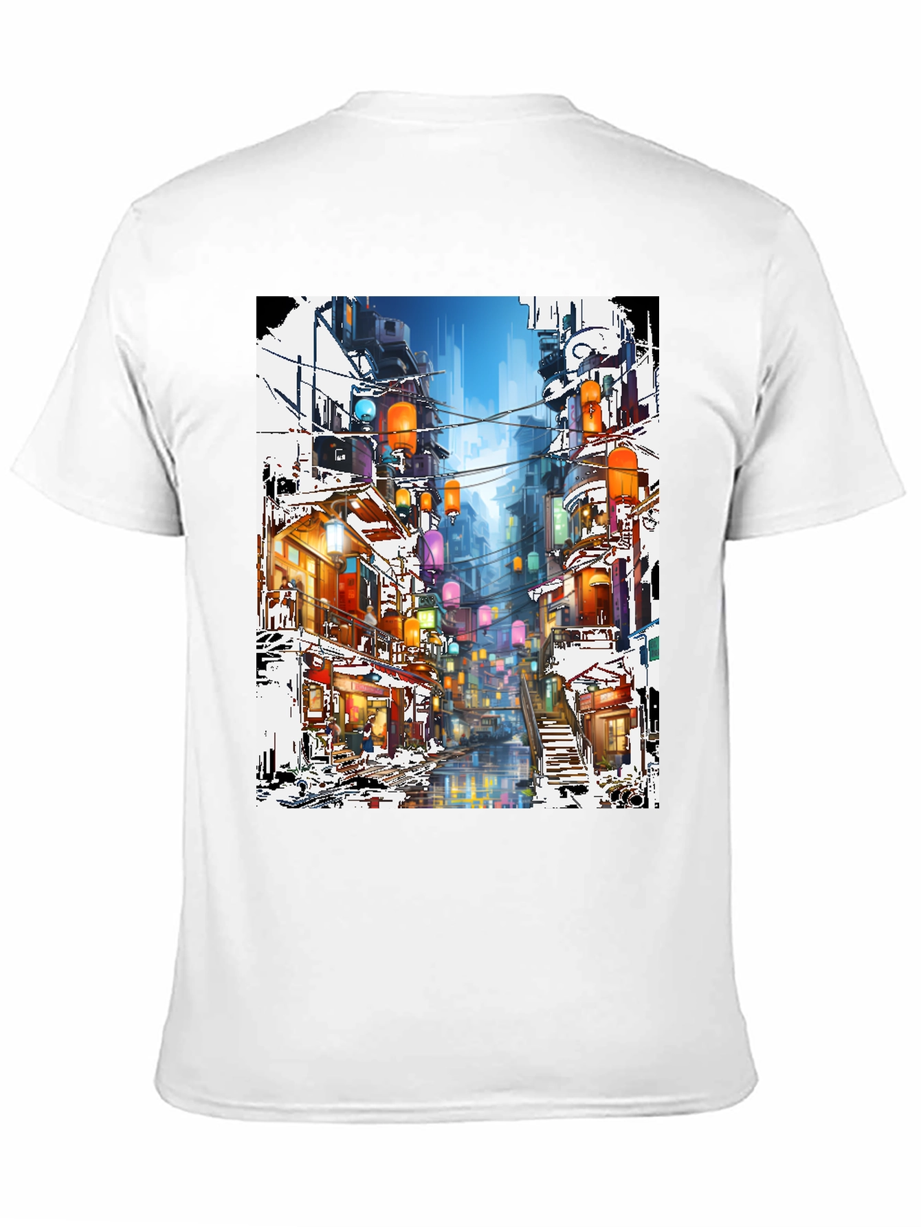Urban Lantern Art T-Shirt