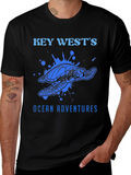 Key West Ocean Adventures Turtle Graphic Tee