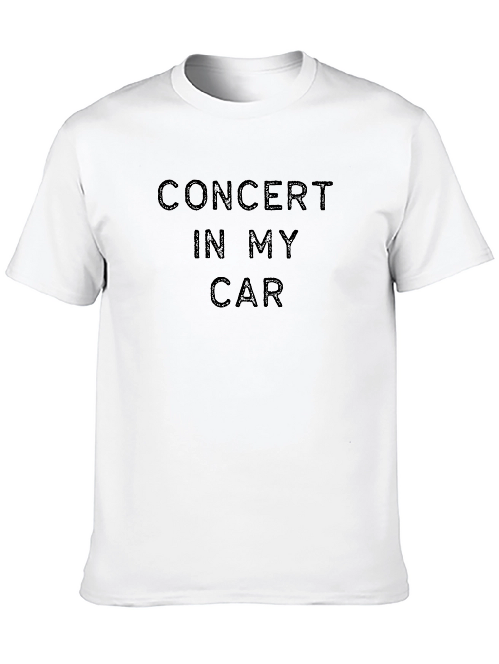 Concert in My Car Black T-Shirt