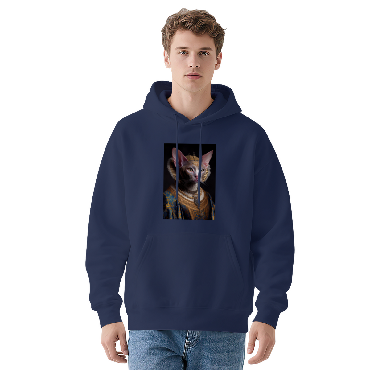 Royal Crown Pullover Hoodie - Bold Statement Graphic #0561