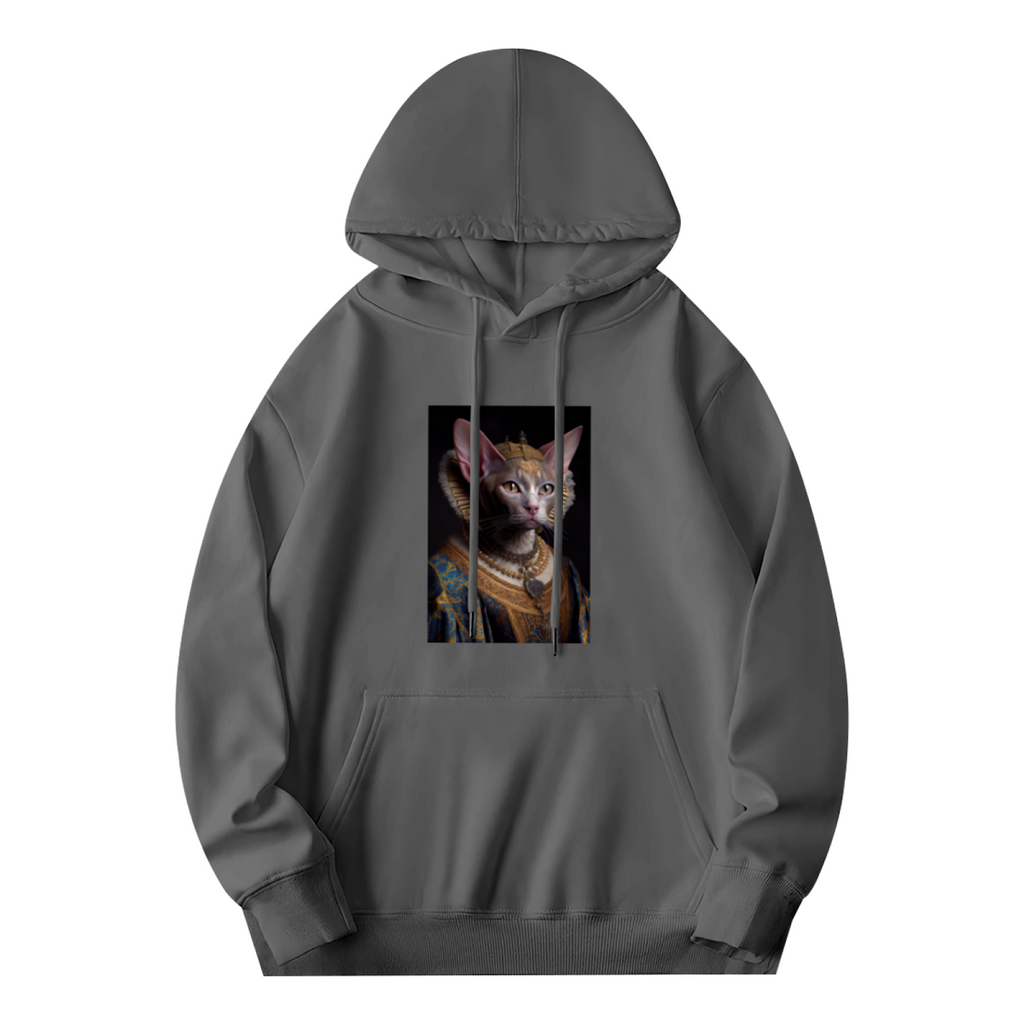 Royal Crown Pullover Hoodie - Bold Statement Graphic #0561