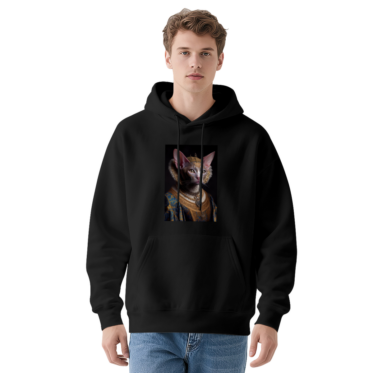 Royal Crown Pullover Hoodie - Bold Statement Graphic #0561
