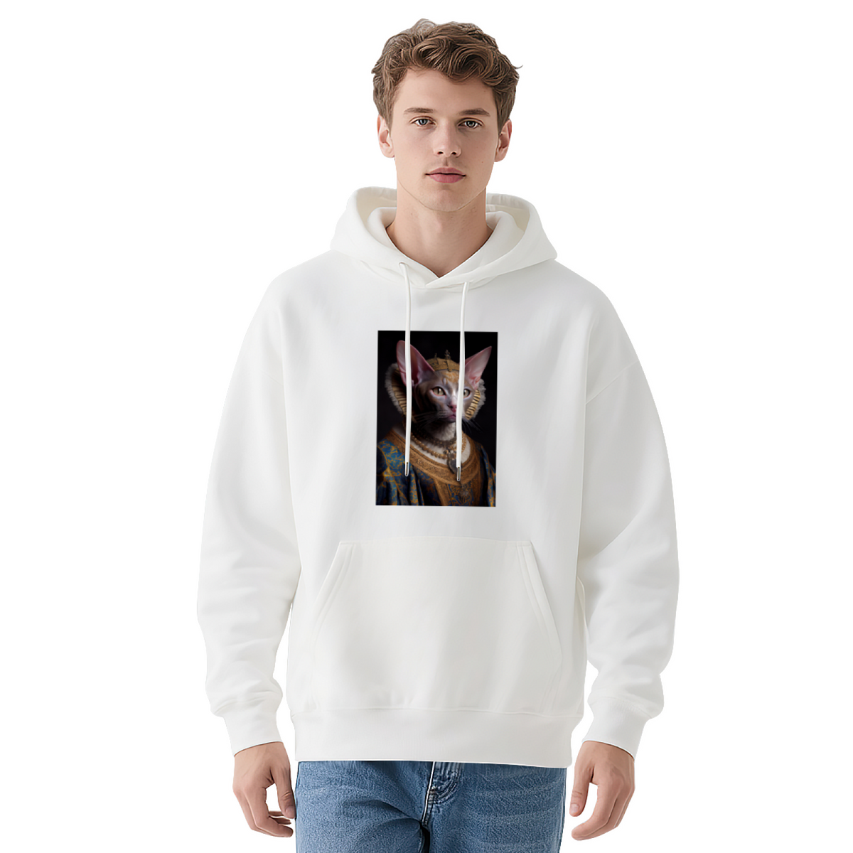 Royal Crown Pullover Hoodie - Bold Statement Graphic #0561