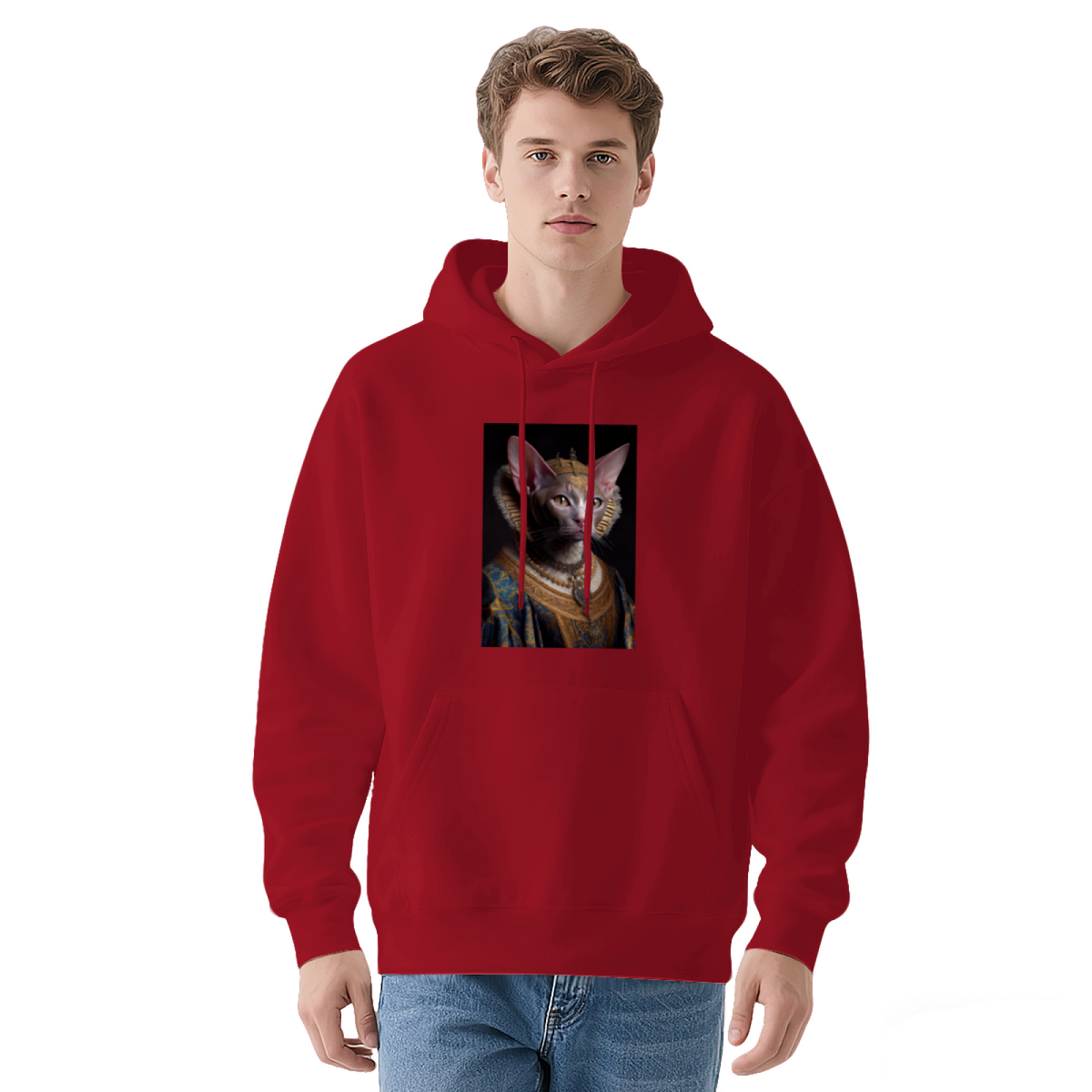Royal Crown Pullover Hoodie - Bold Statement Graphic #0561