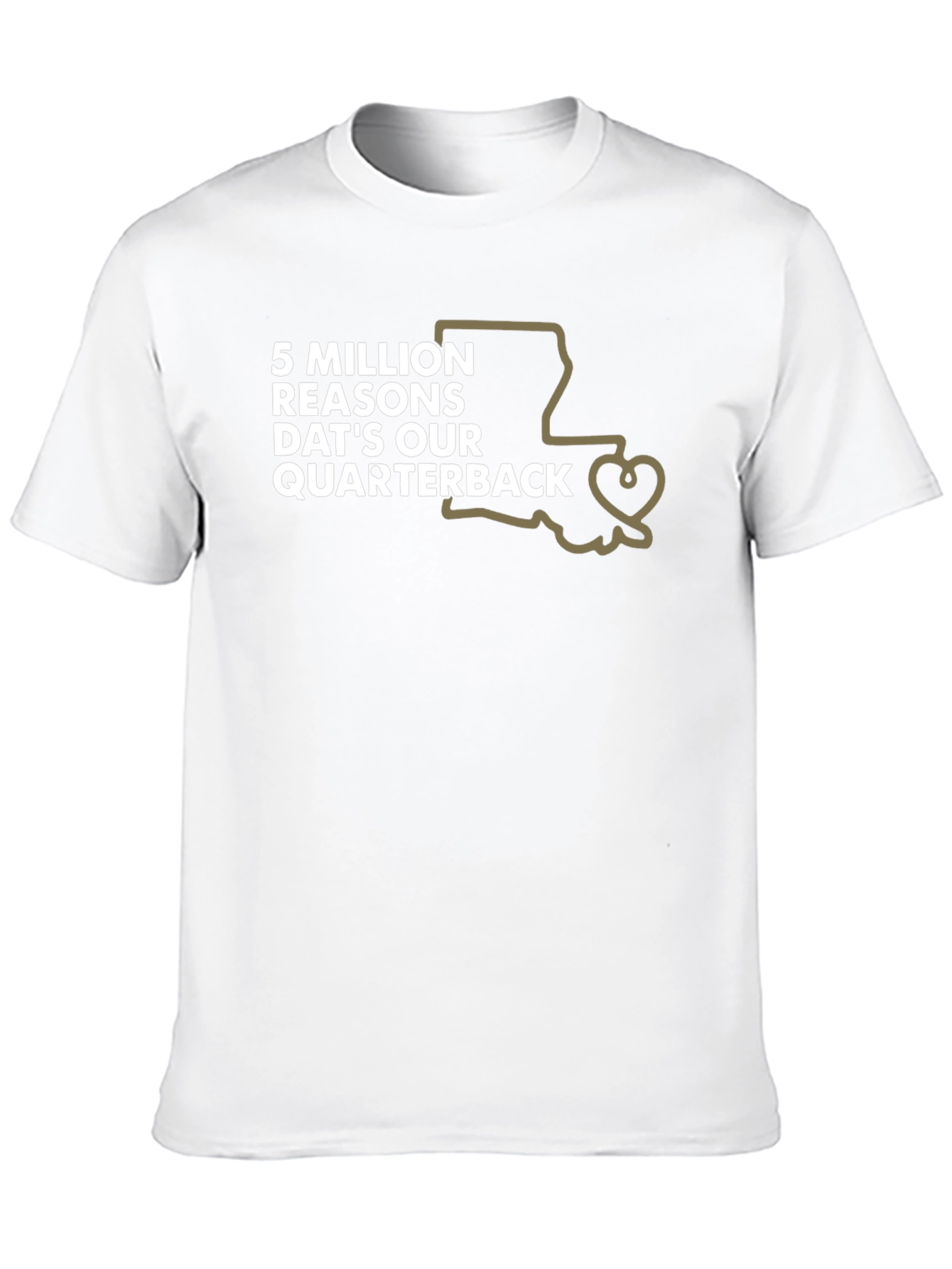 Louisiana Football Fan T-Shirt - Our Quarterback