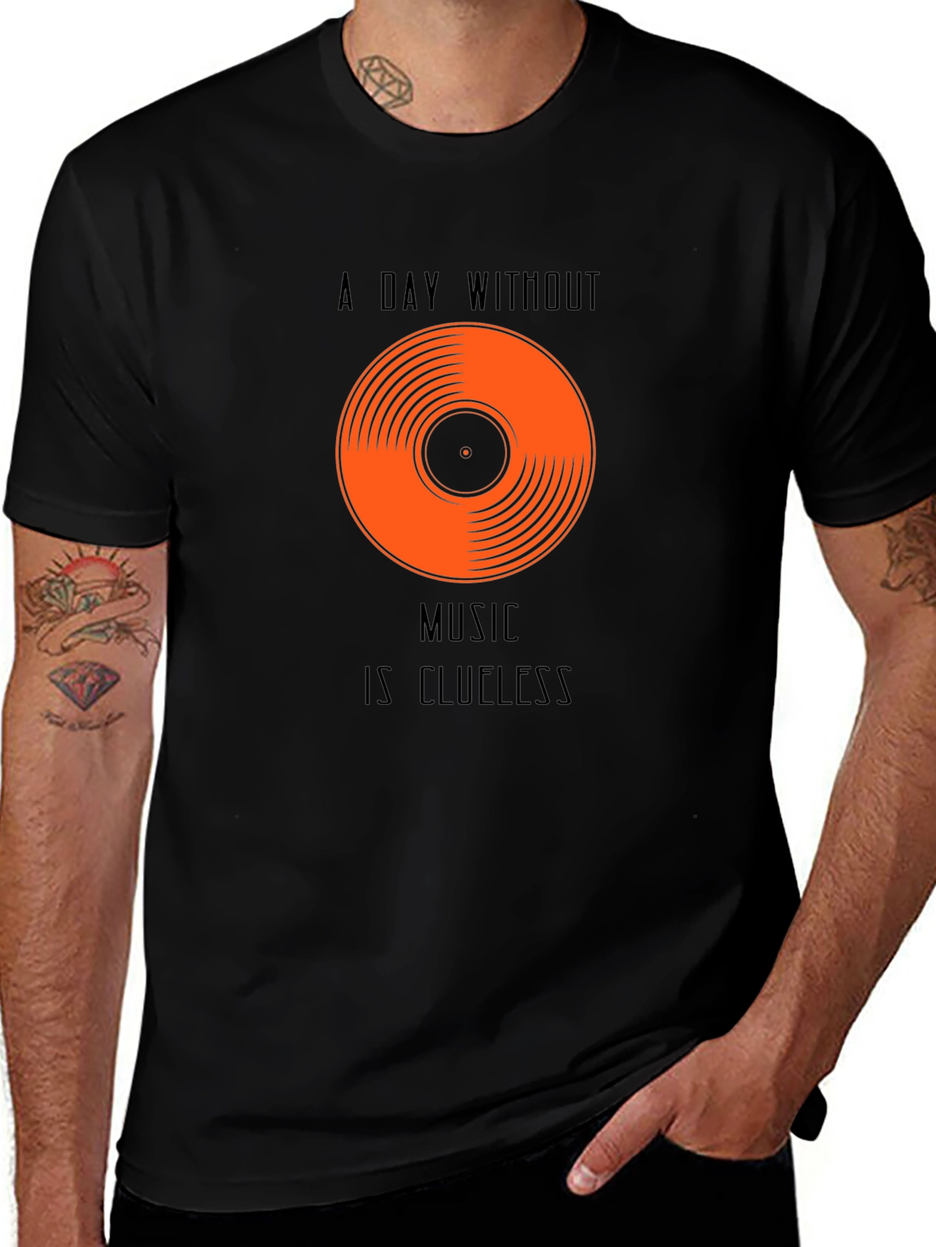 Music is Clueless Graphic Tee