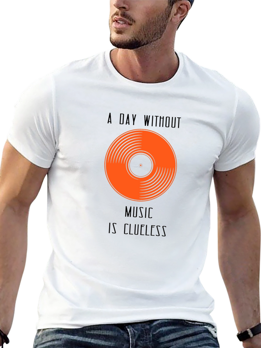 Music is Clueless Graphic Tee