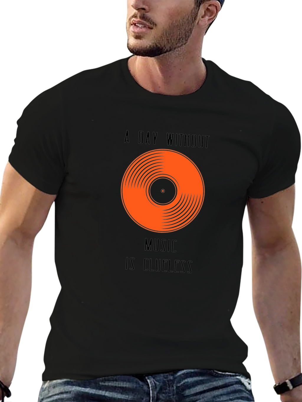 Music is Clueless Graphic Tee
