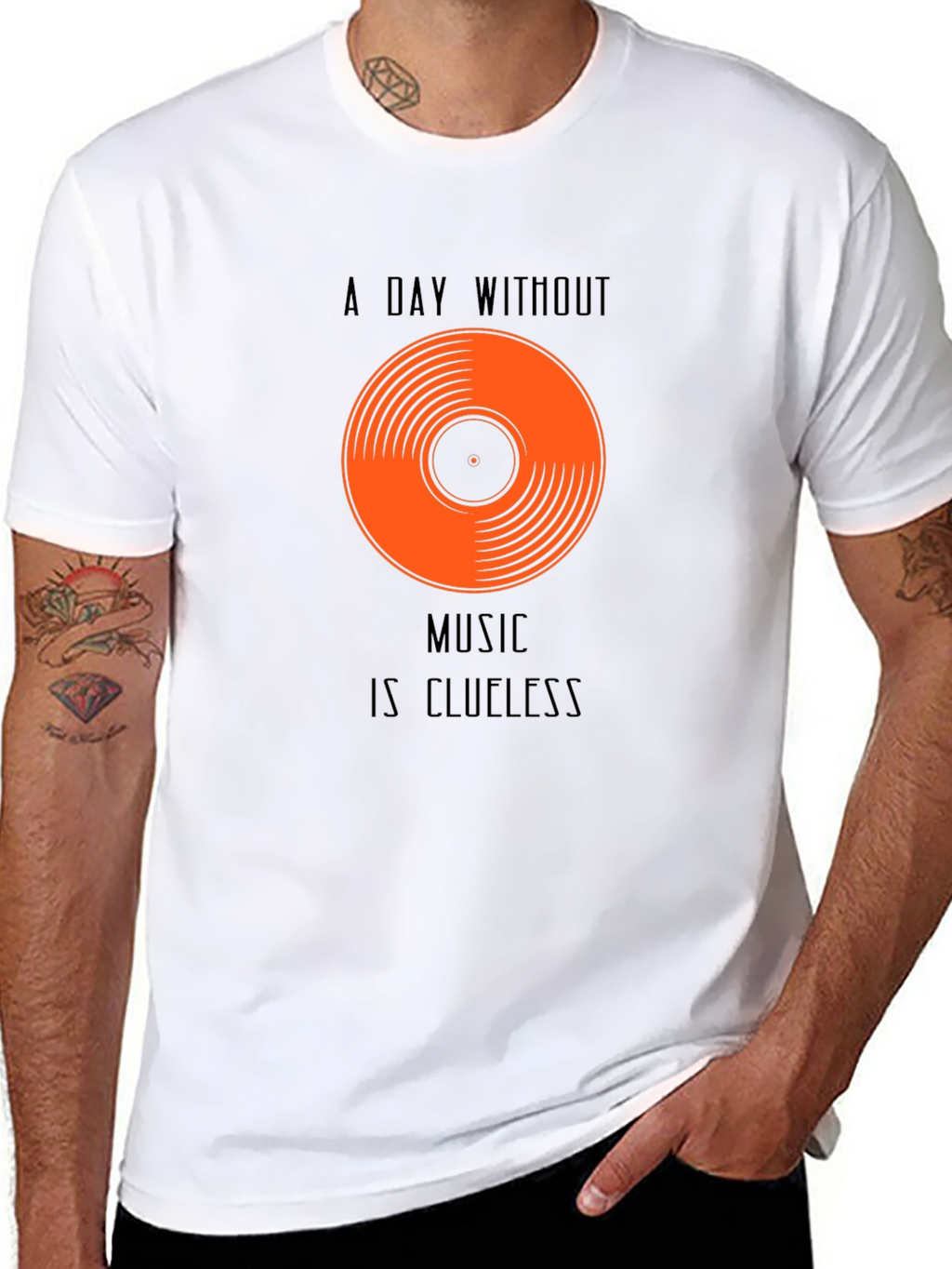 Music is Clueless Graphic Tee