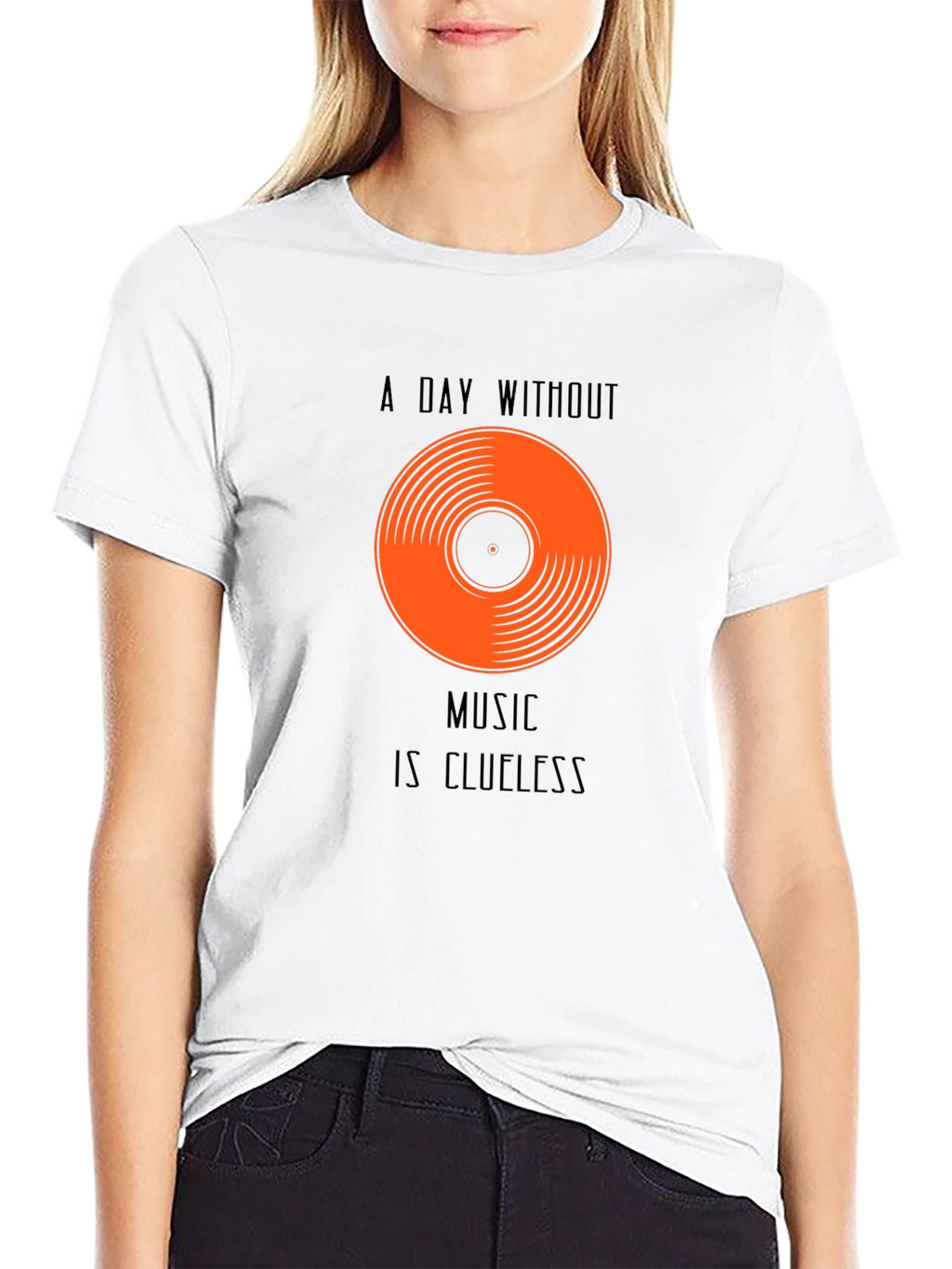 Music is Clueless Graphic Tee