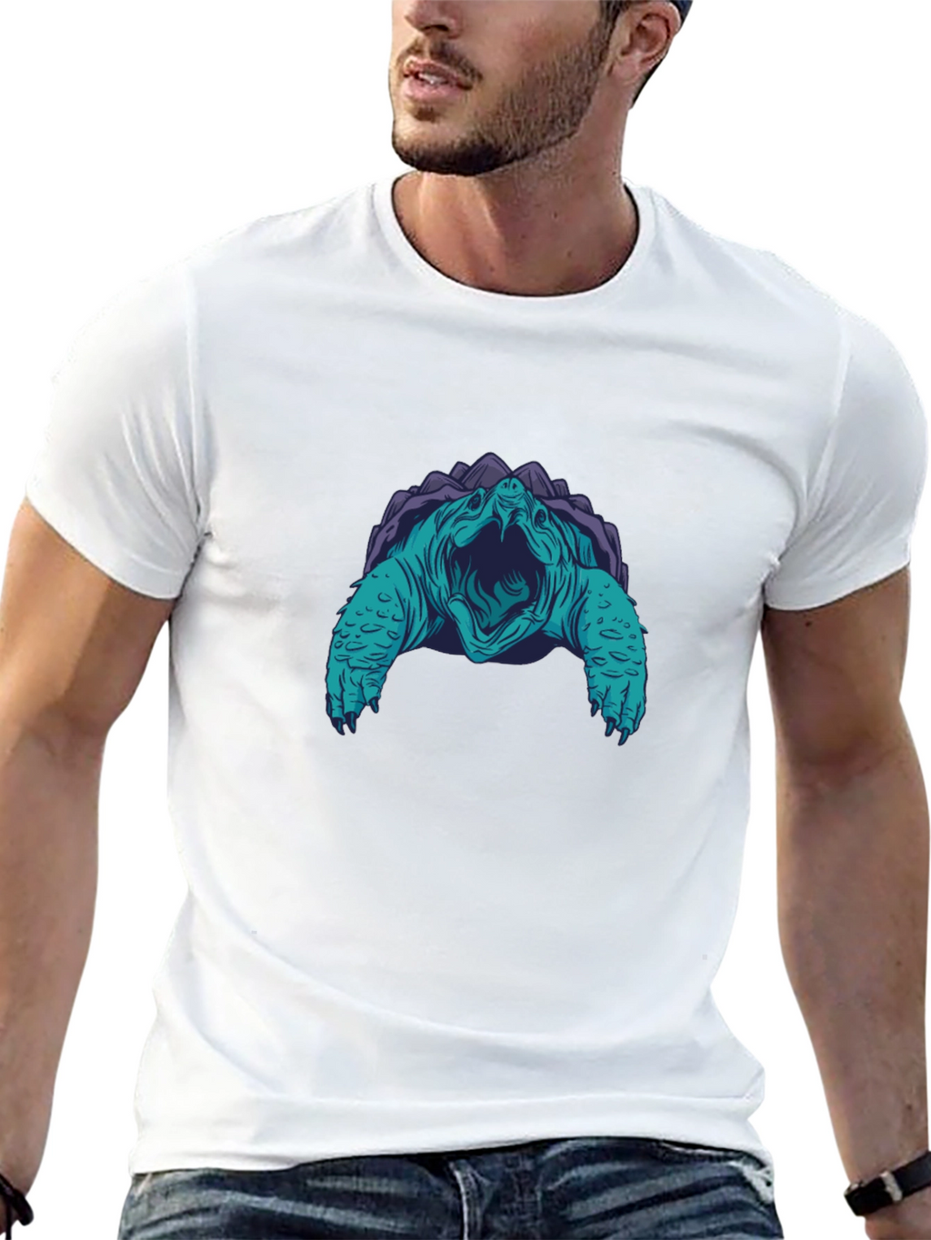 Mens Graphic T-Shirt - Turtle Design