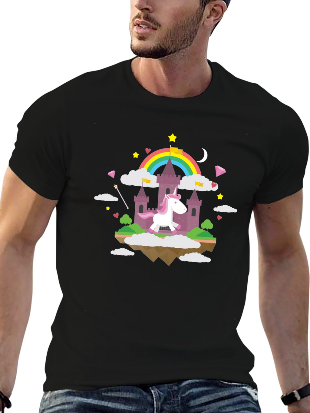 Unicorn Castle T-Shirt