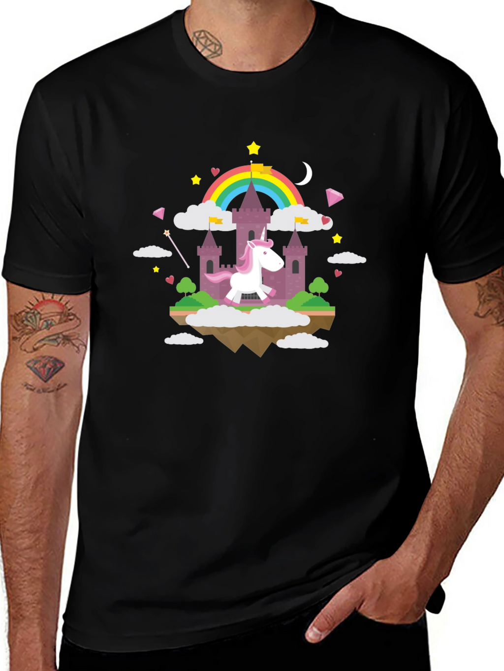 Unicorn Castle T-Shirt