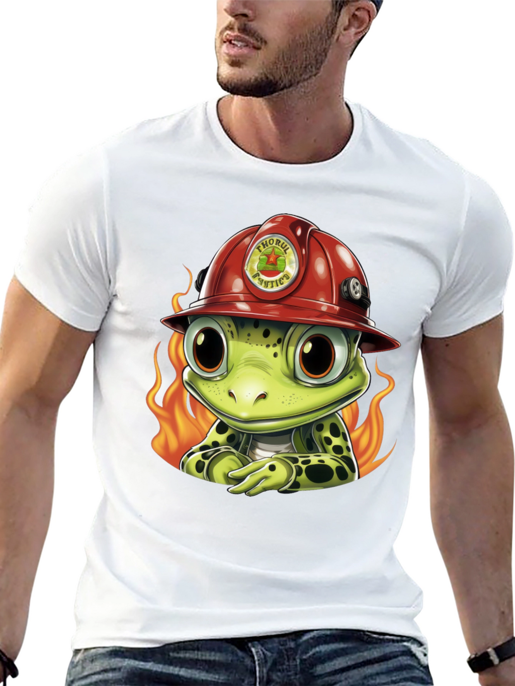Frog Firefighter T-Shirt