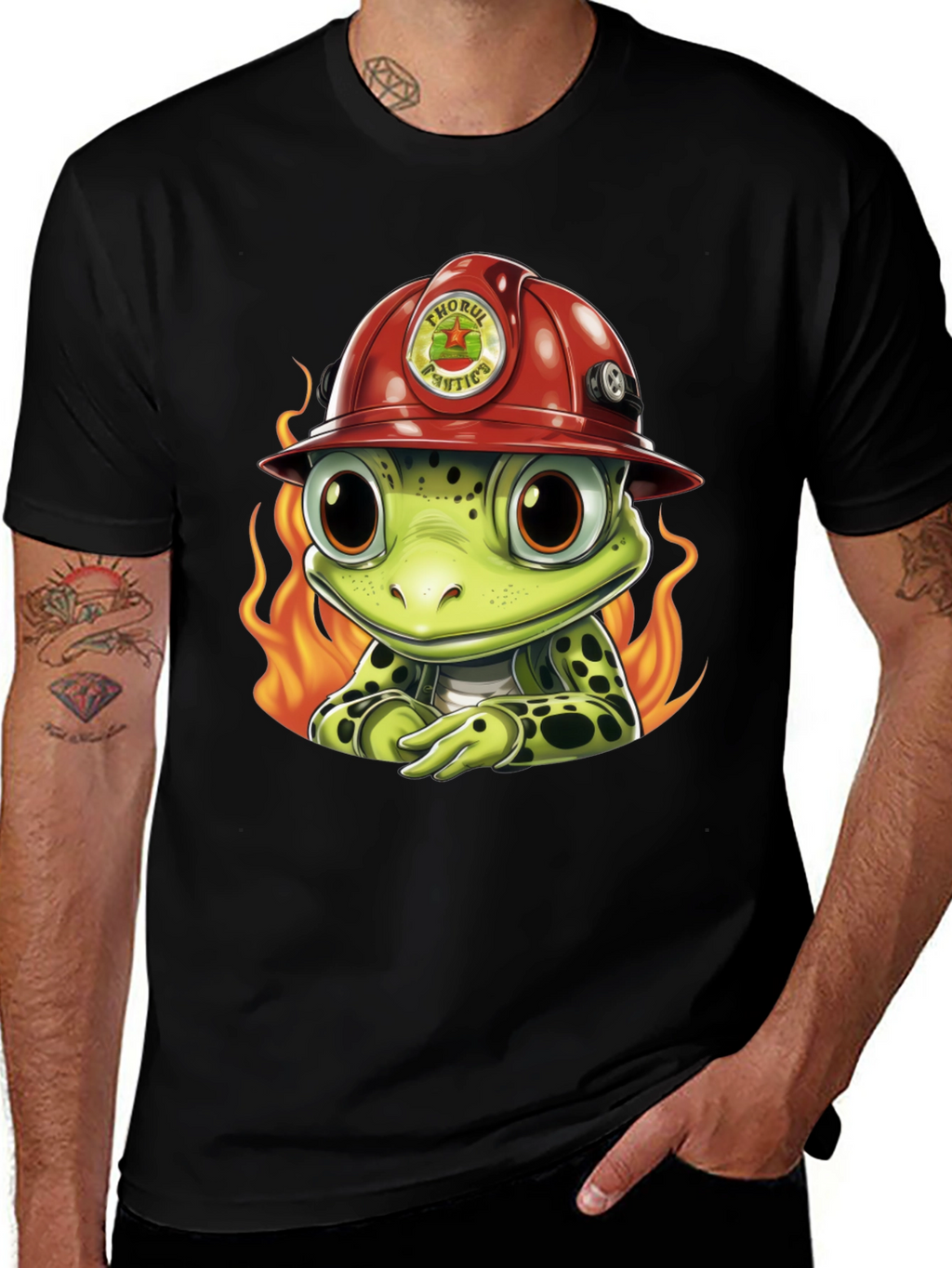 Frog Firefighter T-Shirt