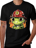 Frog Firefighter T-Shirt