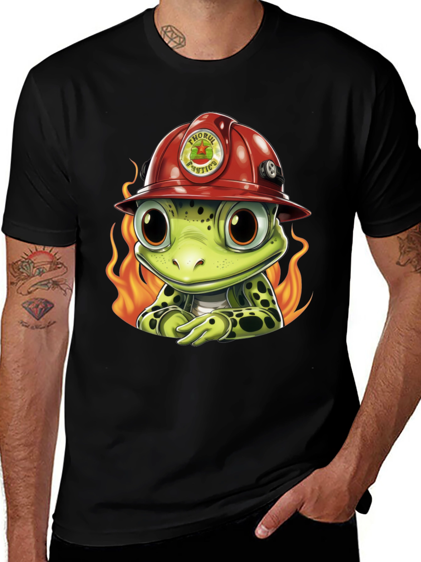 Frog Firefighter T-Shirt