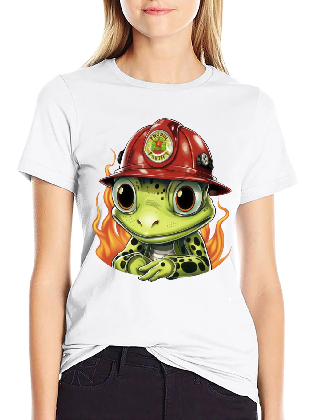 Frog Firefighter T-Shirt