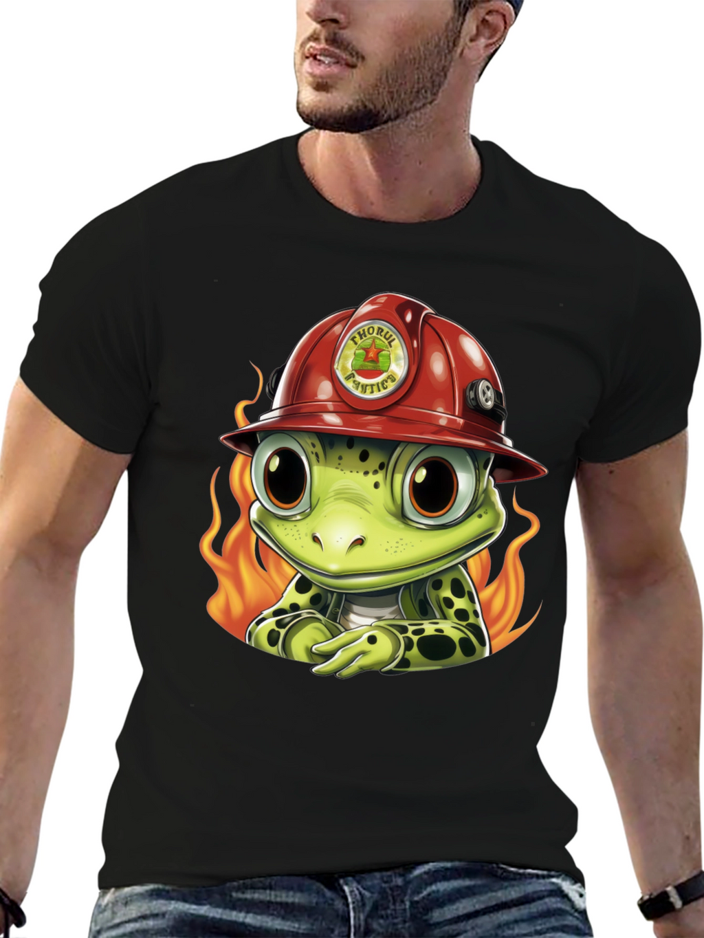 Frog Firefighter T-Shirt