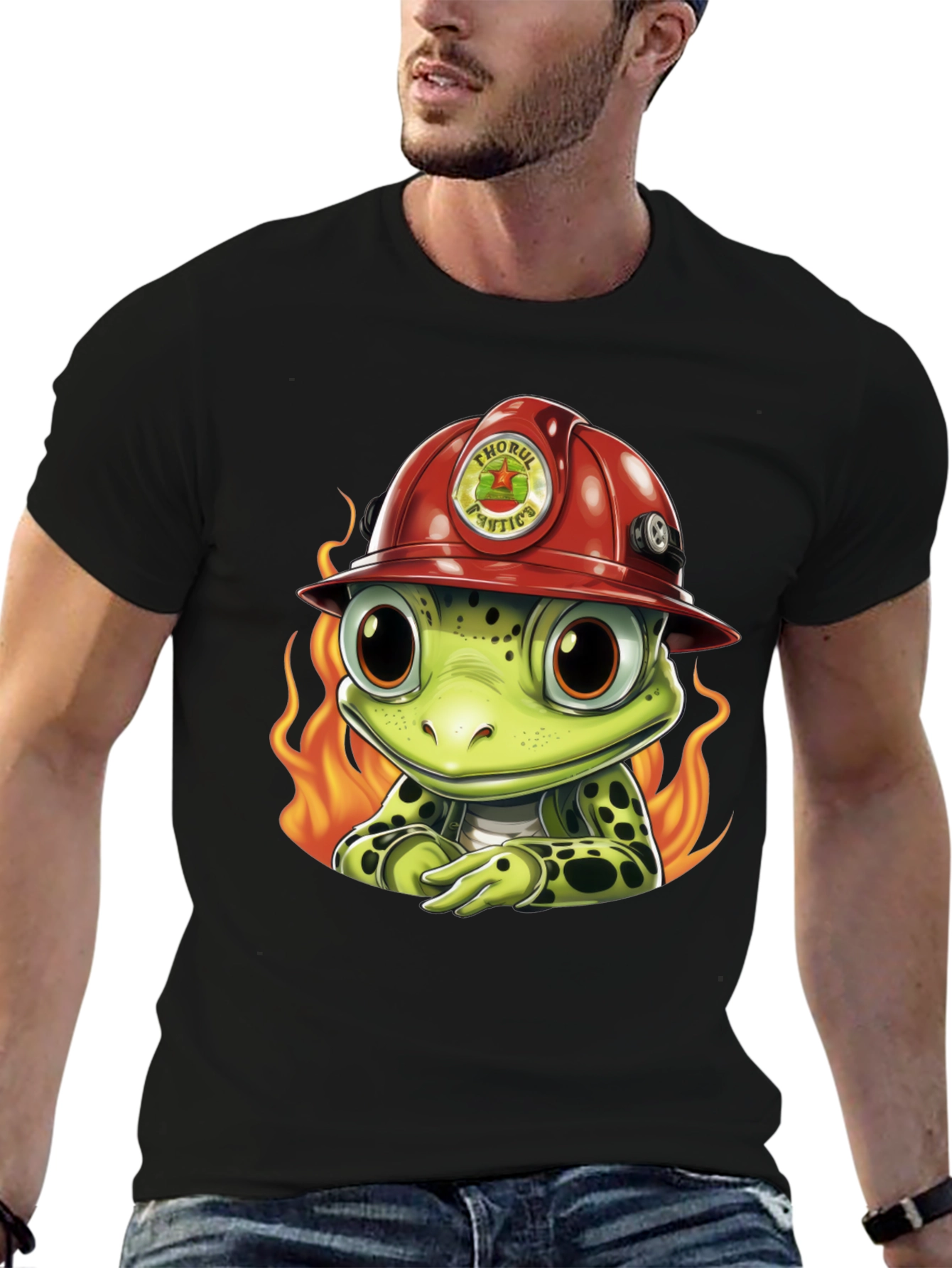 Frog Firefighter T-Shirt