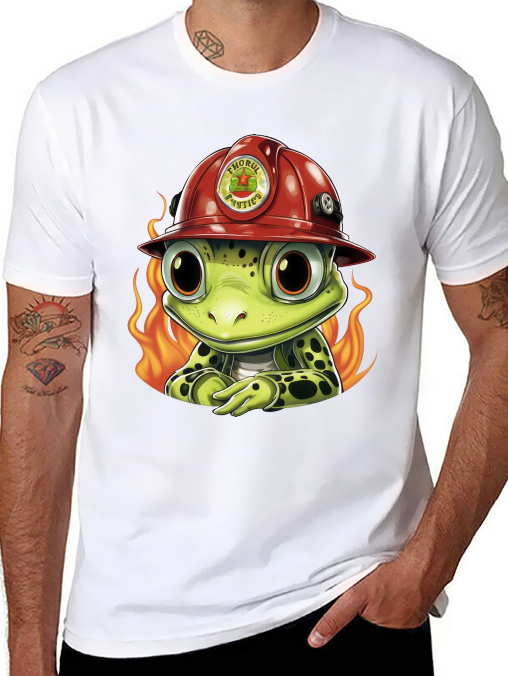 Frog Firefighter T-Shirt