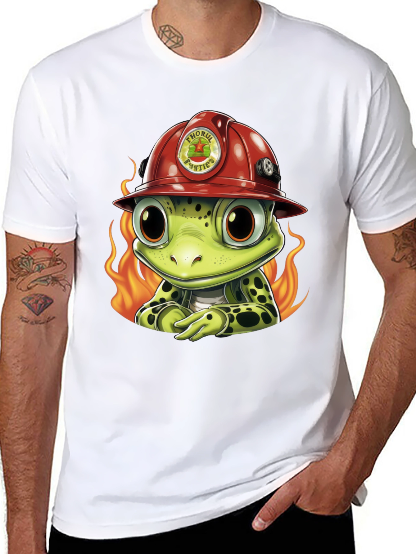 Frog Firefighter T-Shirt