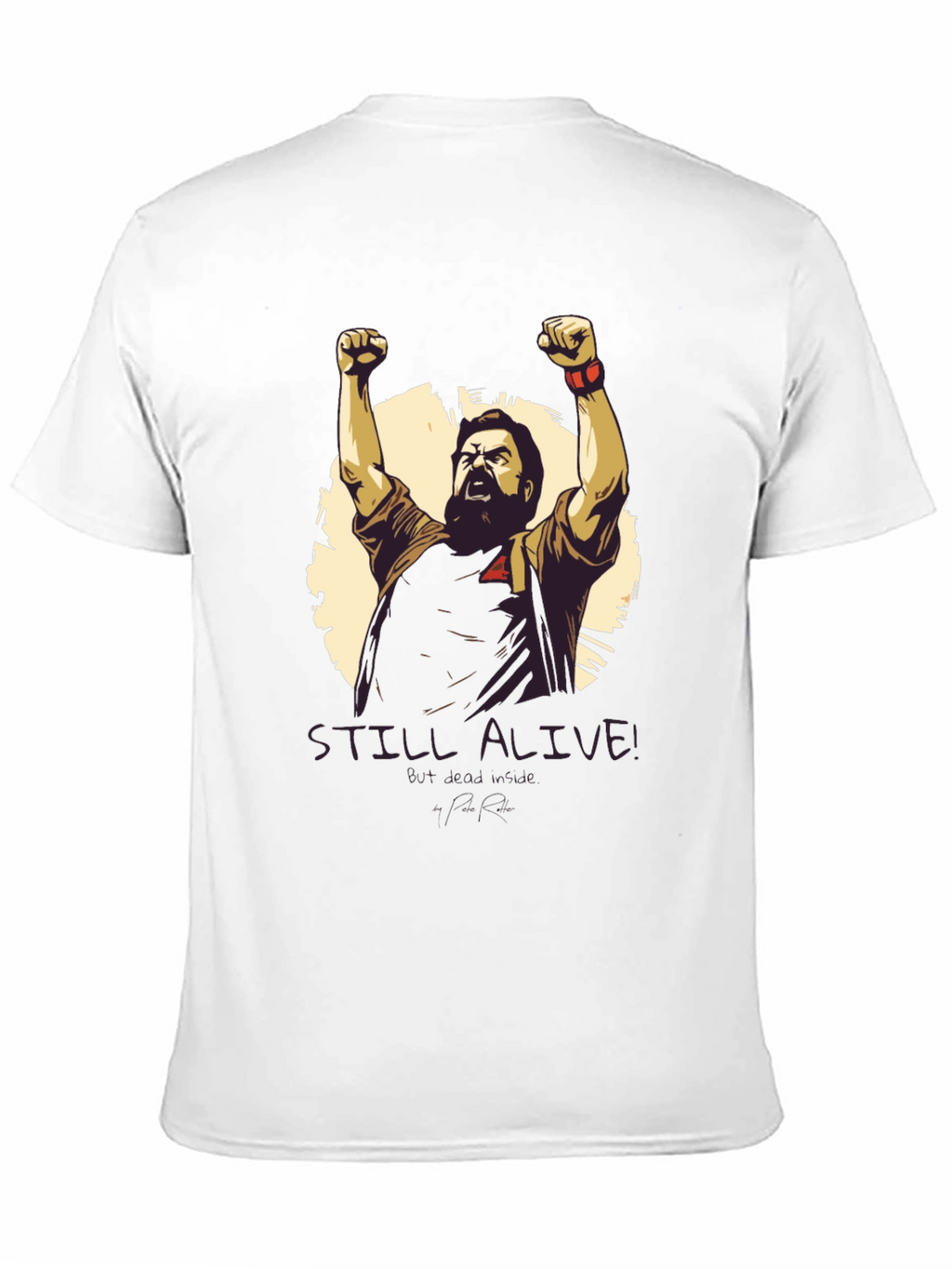 STILL ALIVE Graphic Tee - Black