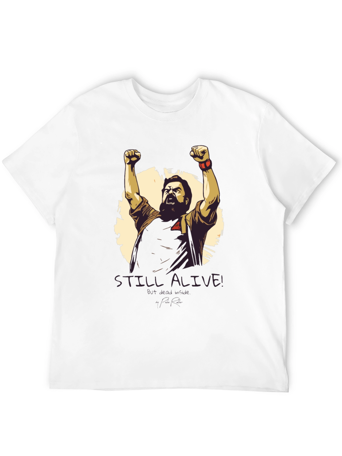 STILL ALIVE Graphic Tee - Black