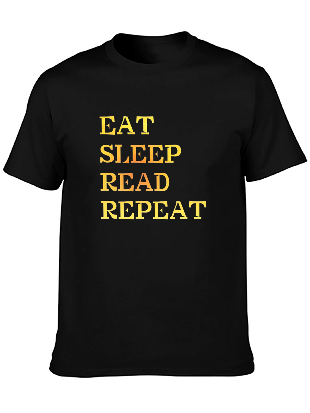 Eat Sleep Read Repeat Graphic Tee