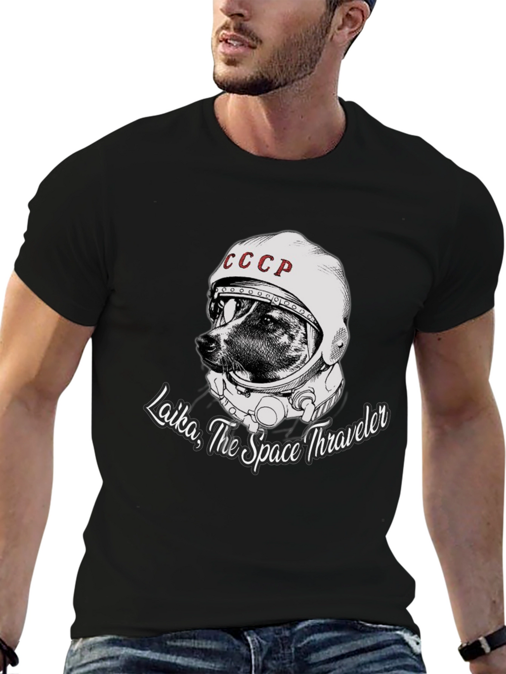 Laika Space Traveler T-Shirt