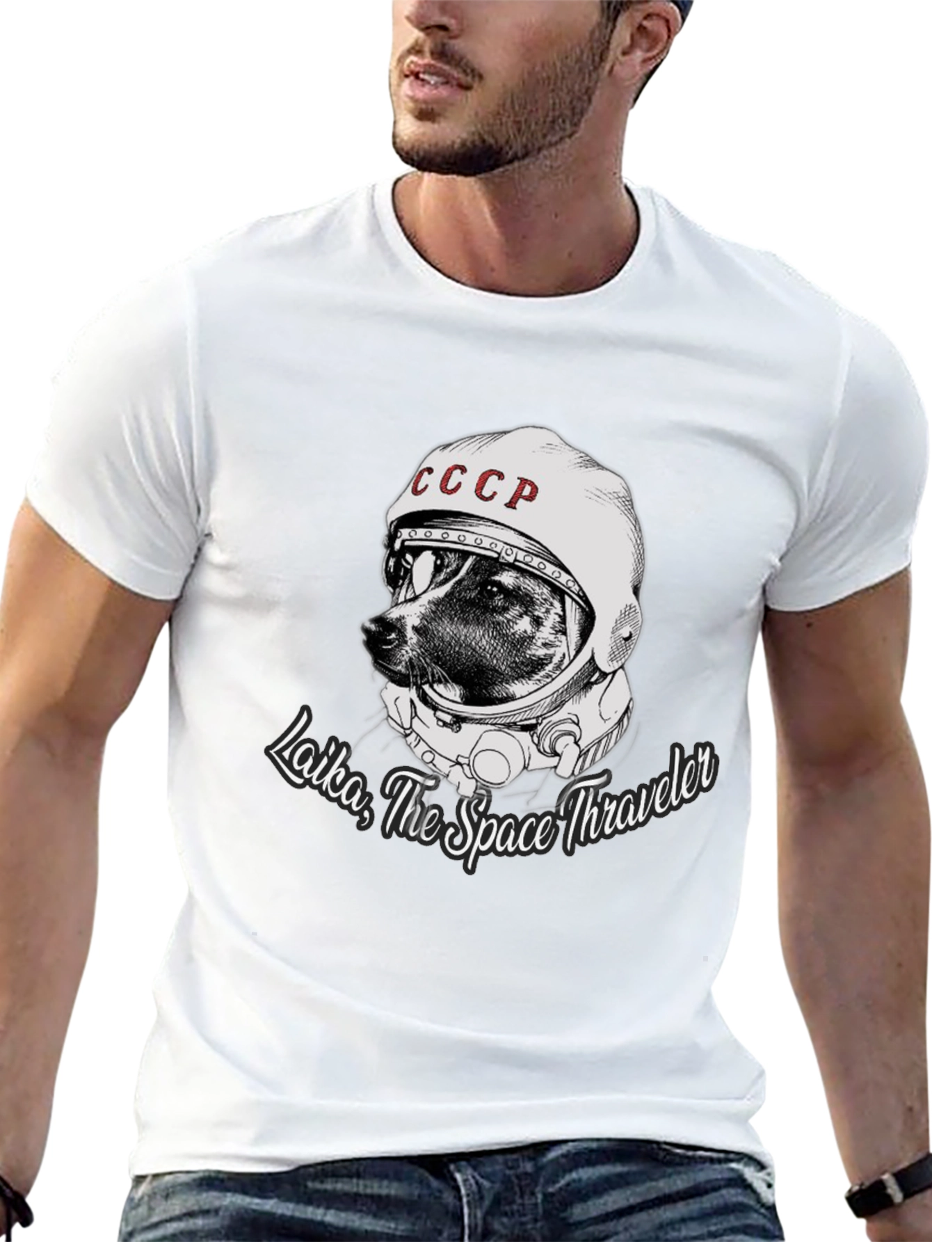 Laika Space Traveler T-Shirt