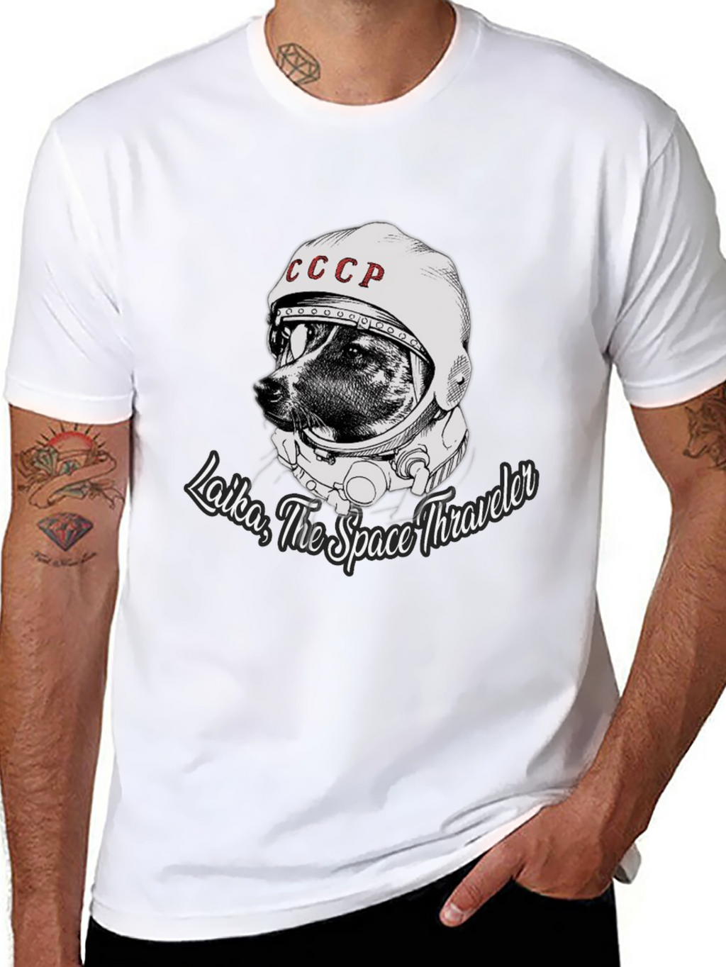 Laika Space Traveler T-Shirt