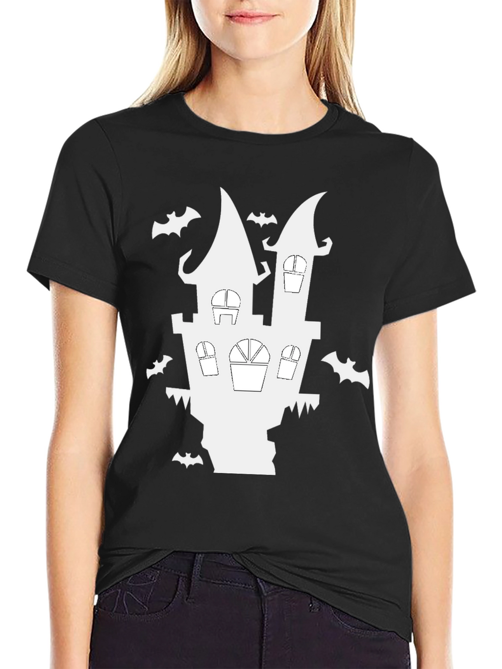 Spooky Halloween Castle T-Shirt