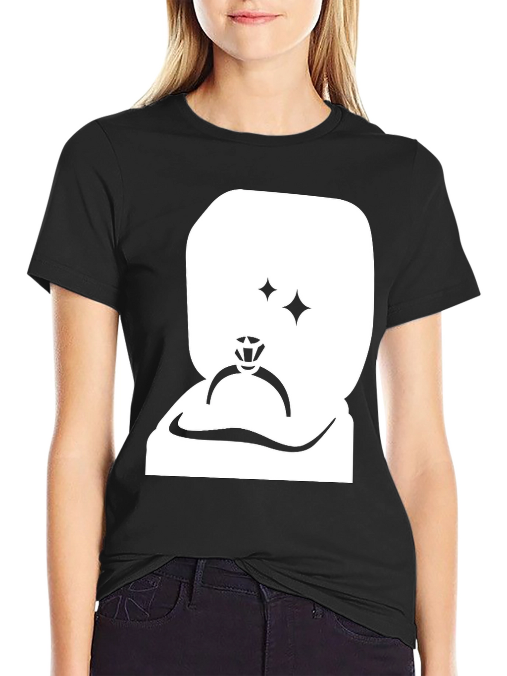 Engagement Ring Graphic T-Shirt