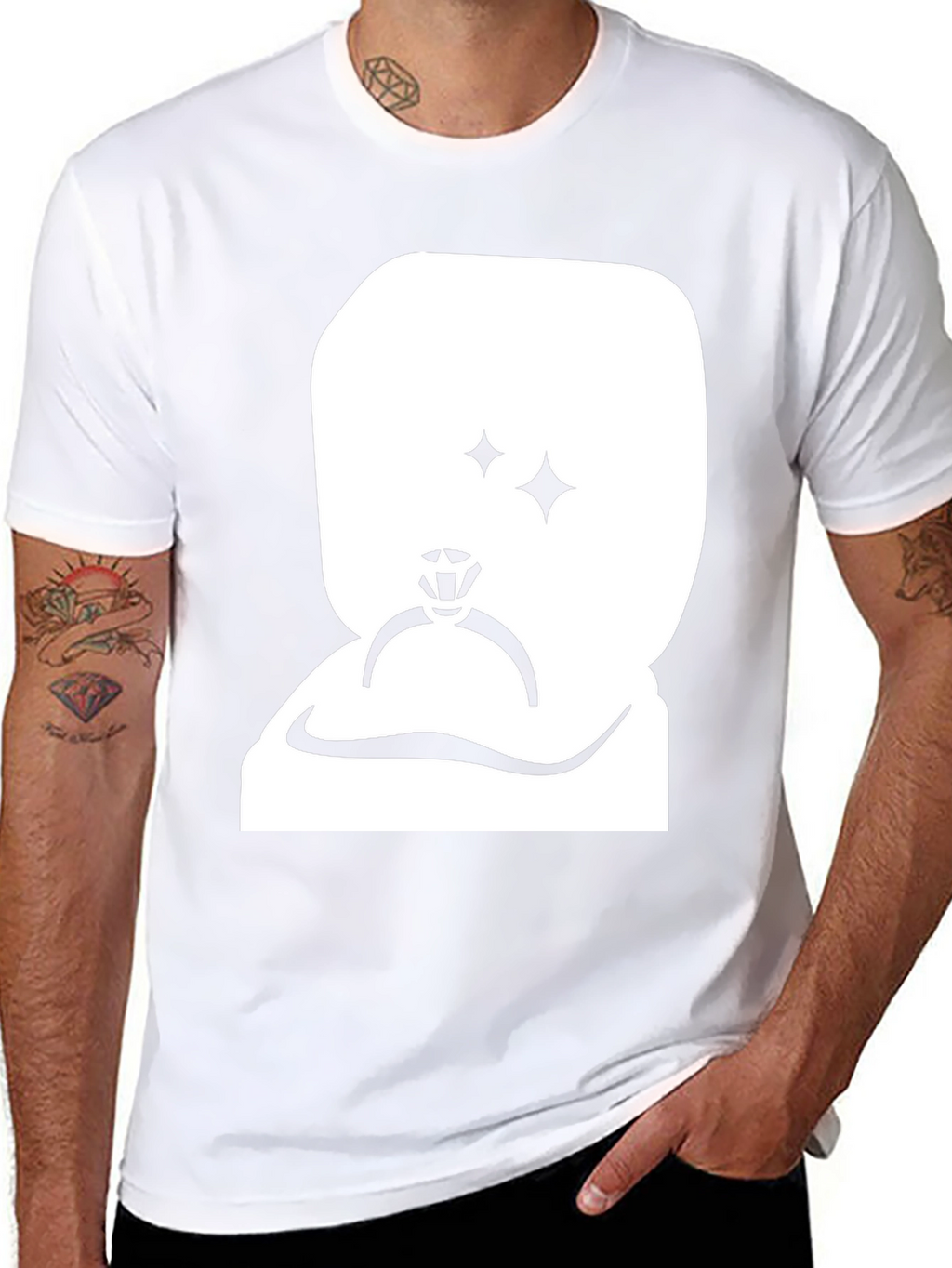 Engagement Ring Graphic T-Shirt