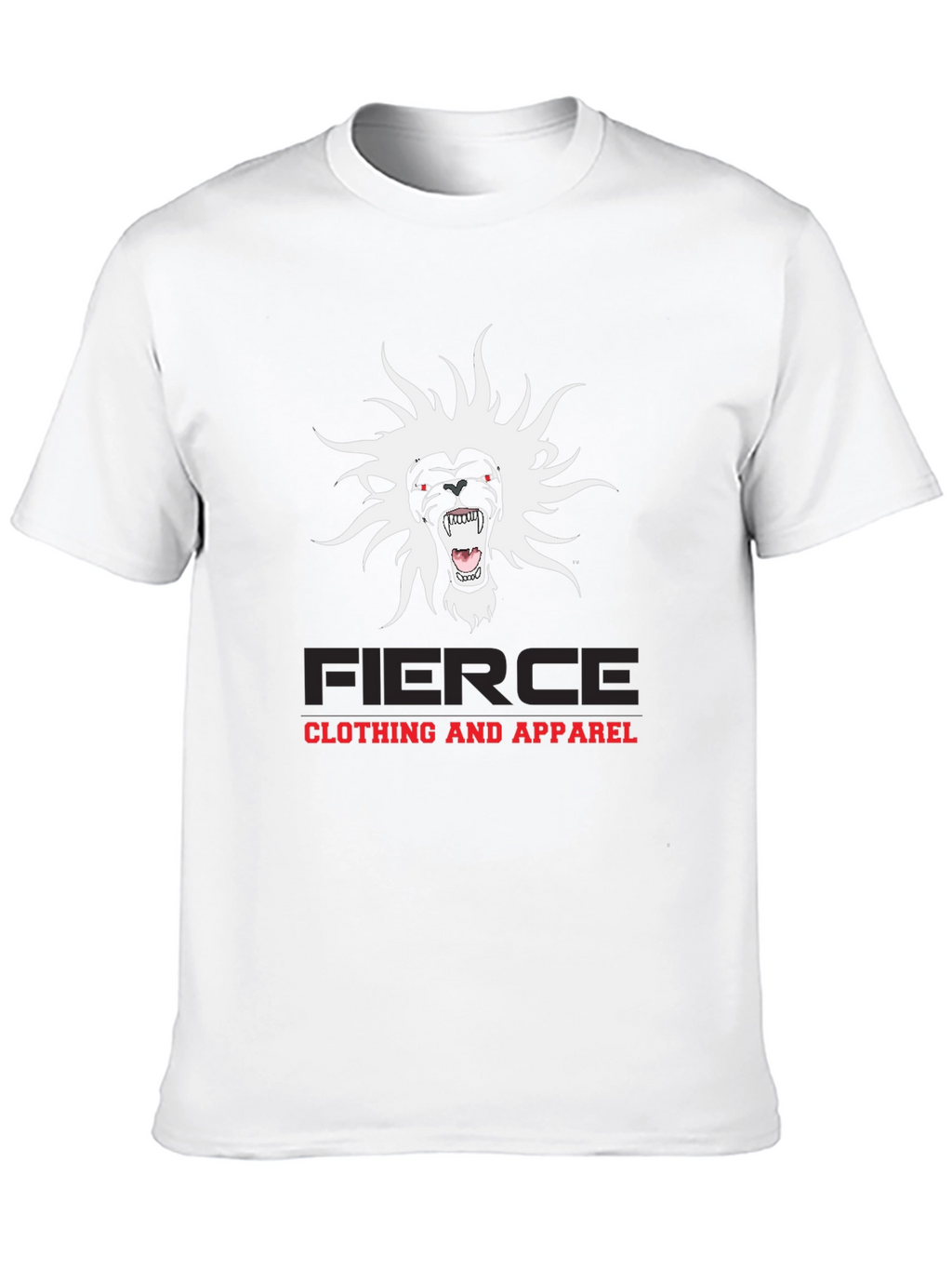 Fierce Graphic Tee - Black Cotton Blend