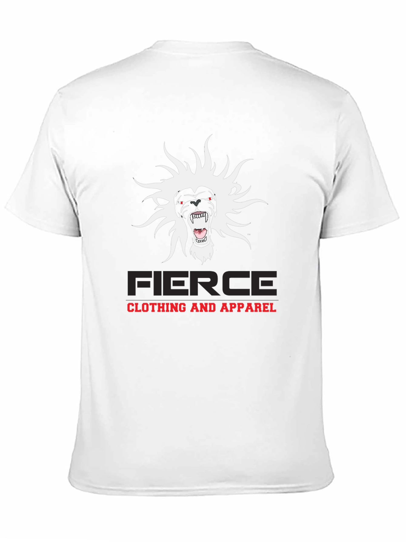 Fierce Graphic Tee - Black Cotton Blend