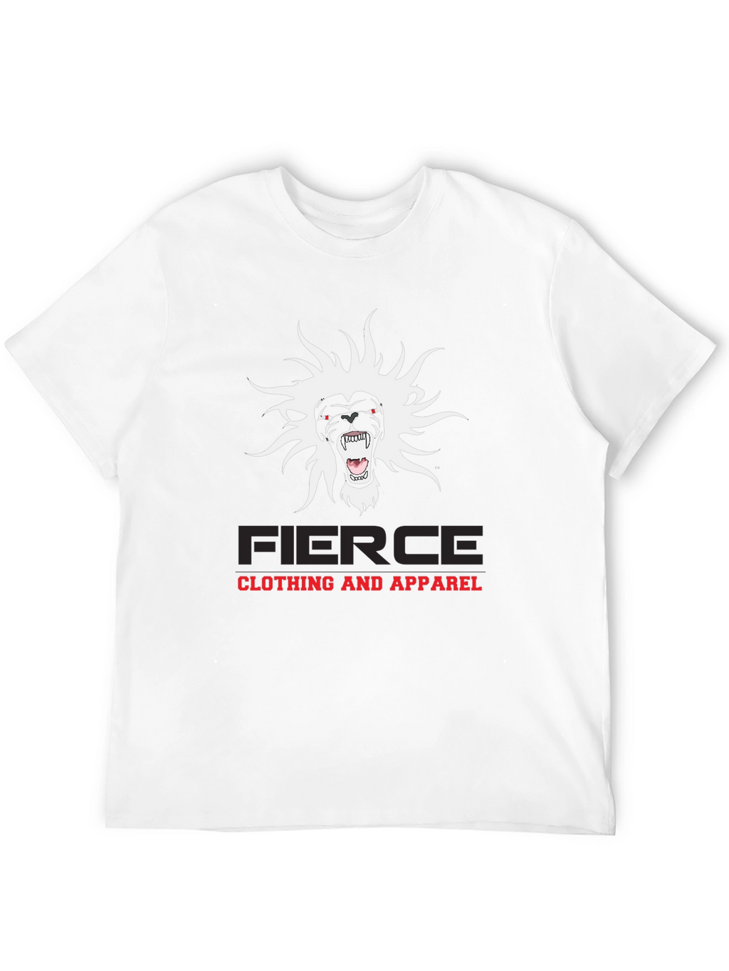 Fierce Graphic Tee - Black Cotton Blend