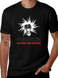 Fierce Graphic Tee - Black Cotton Blend