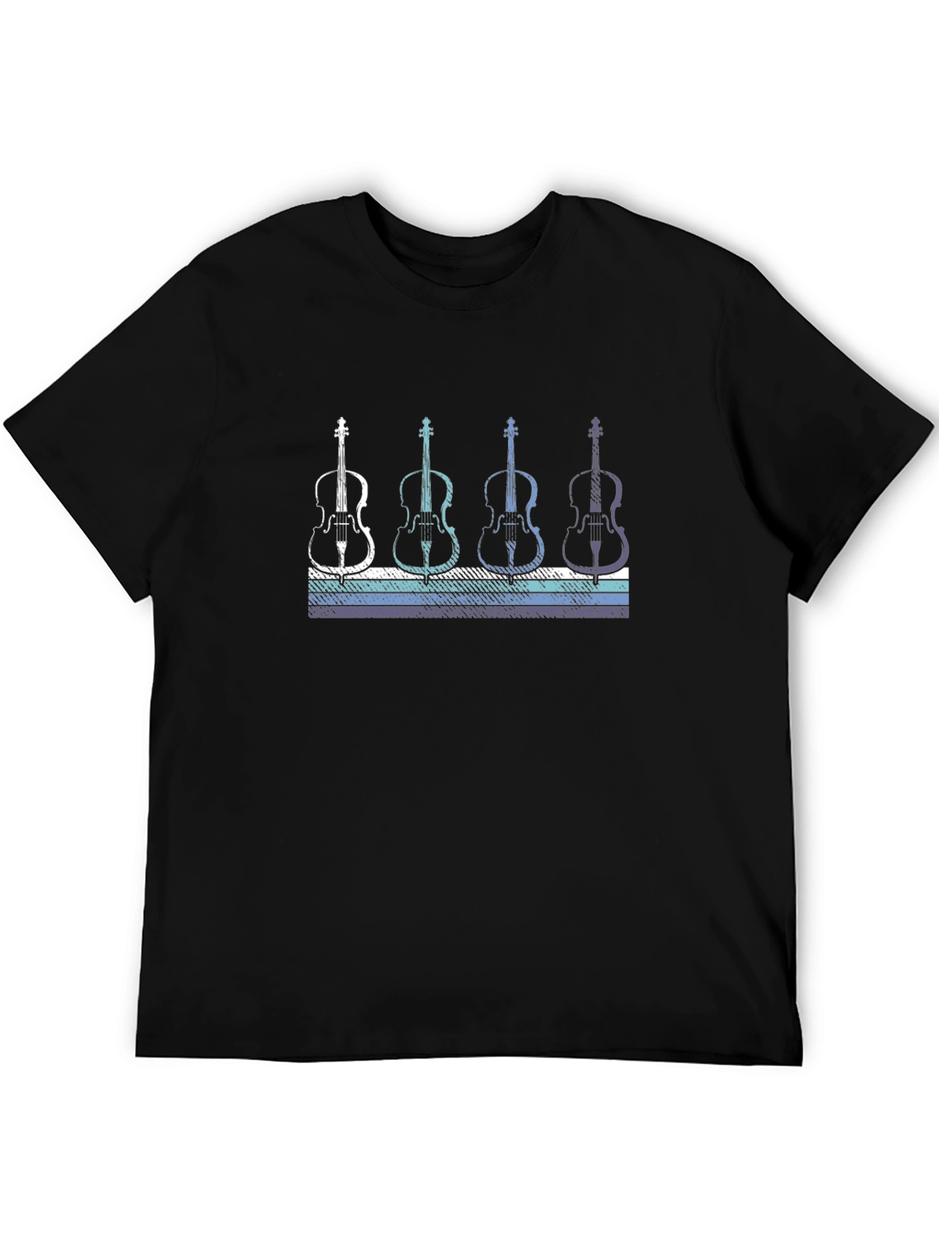 Retro Cello T-Shirt - Music Lover Tee