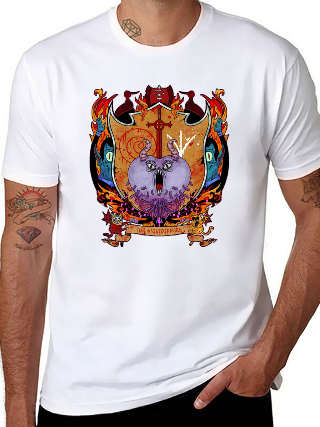 Nightosphere Adventure Time T-Shirt