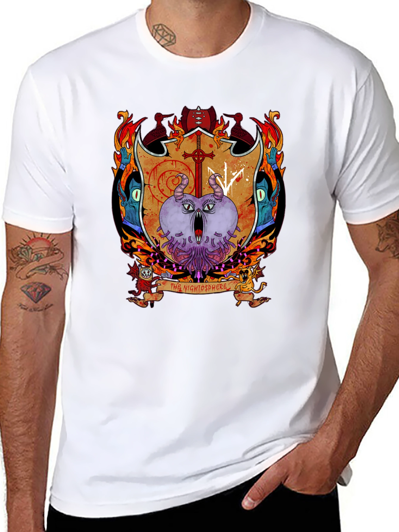 Nightosphere Adventure Time T-Shirt
