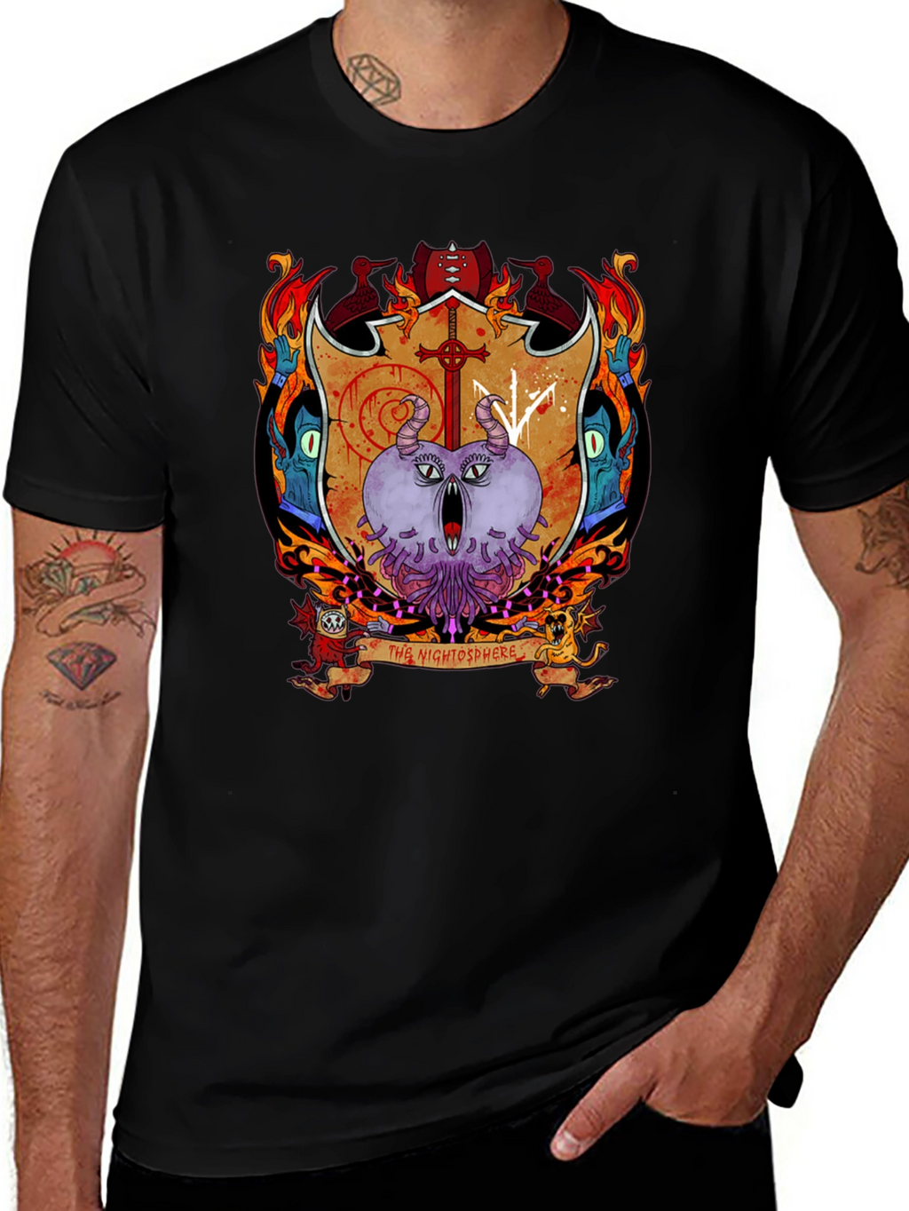 Nightosphere Adventure Time T-Shirt