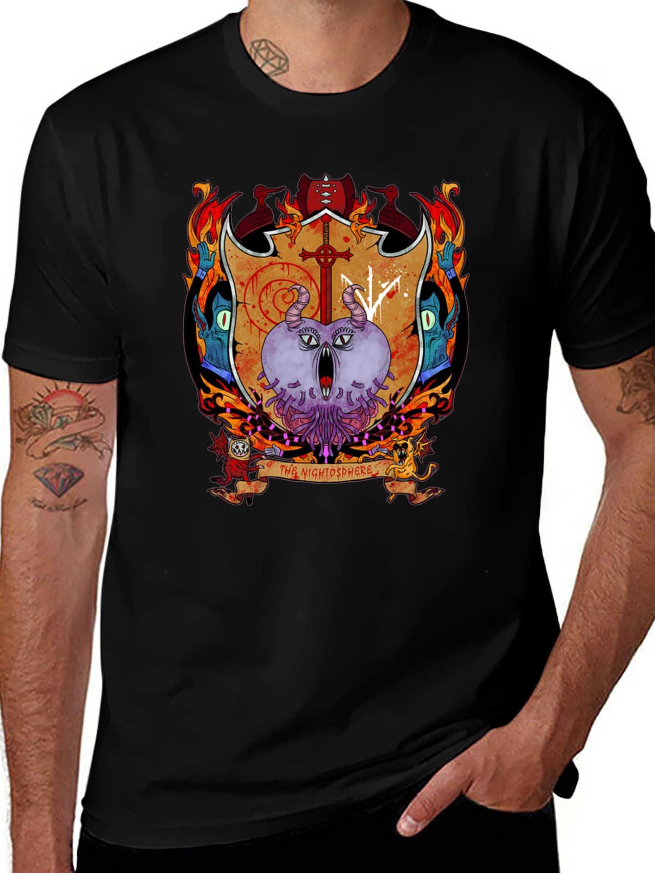 Nightosphere Adventure Time T-Shirt