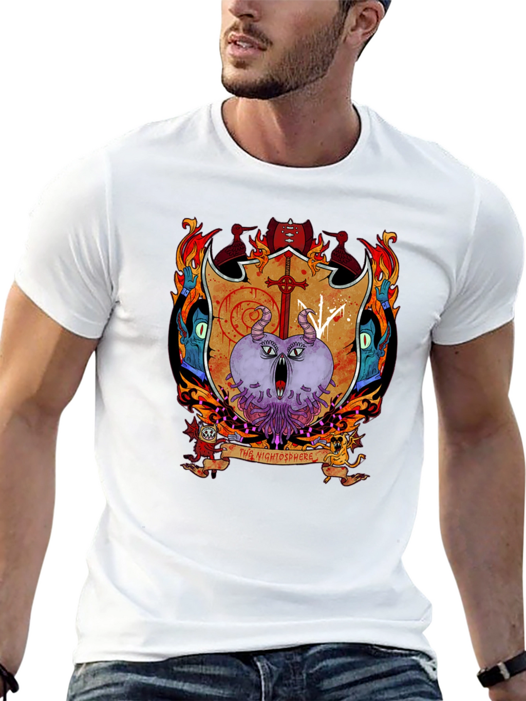 Nightosphere Adventure Time T-Shirt