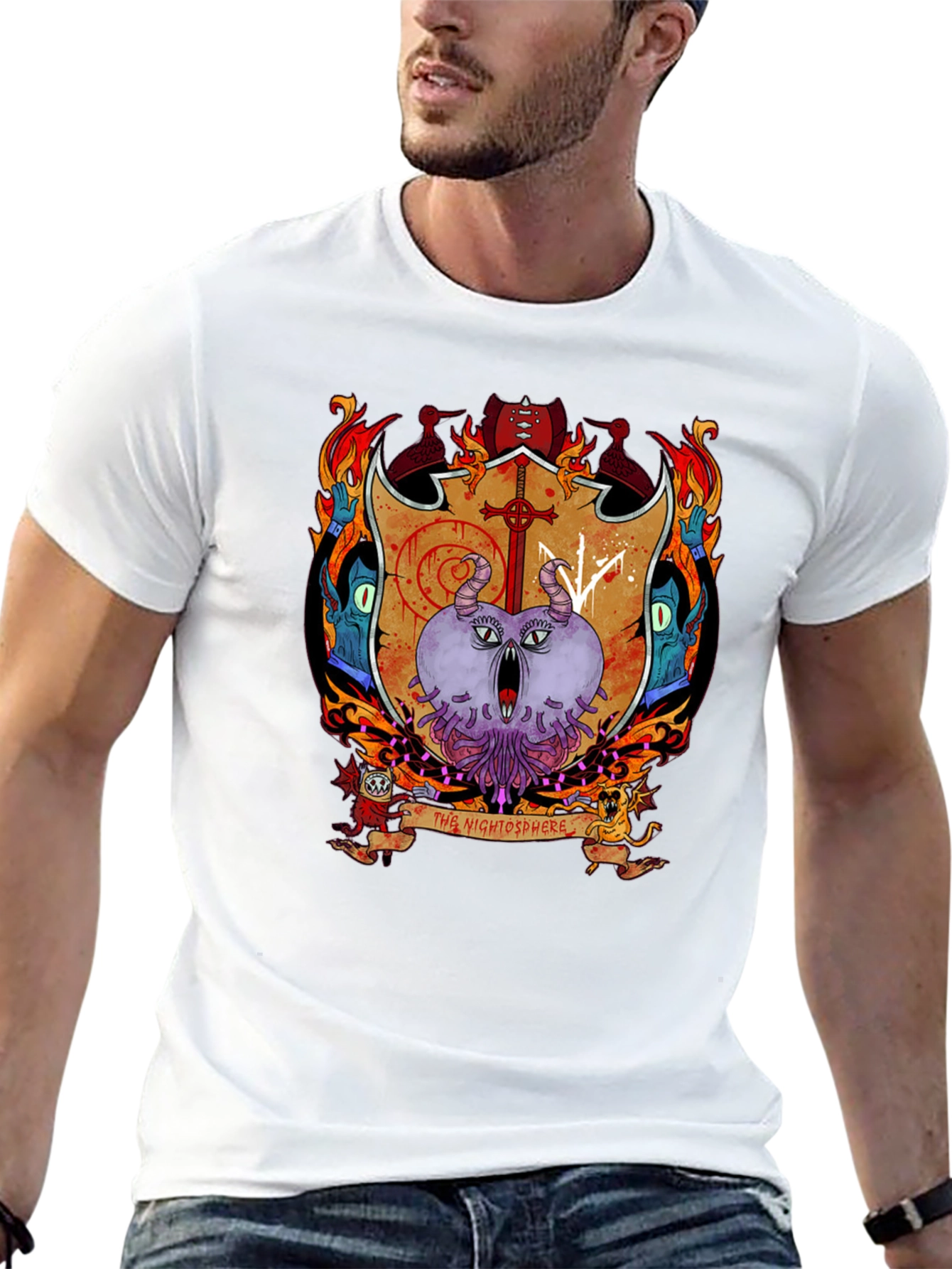 Nightosphere Adventure Time T-Shirt