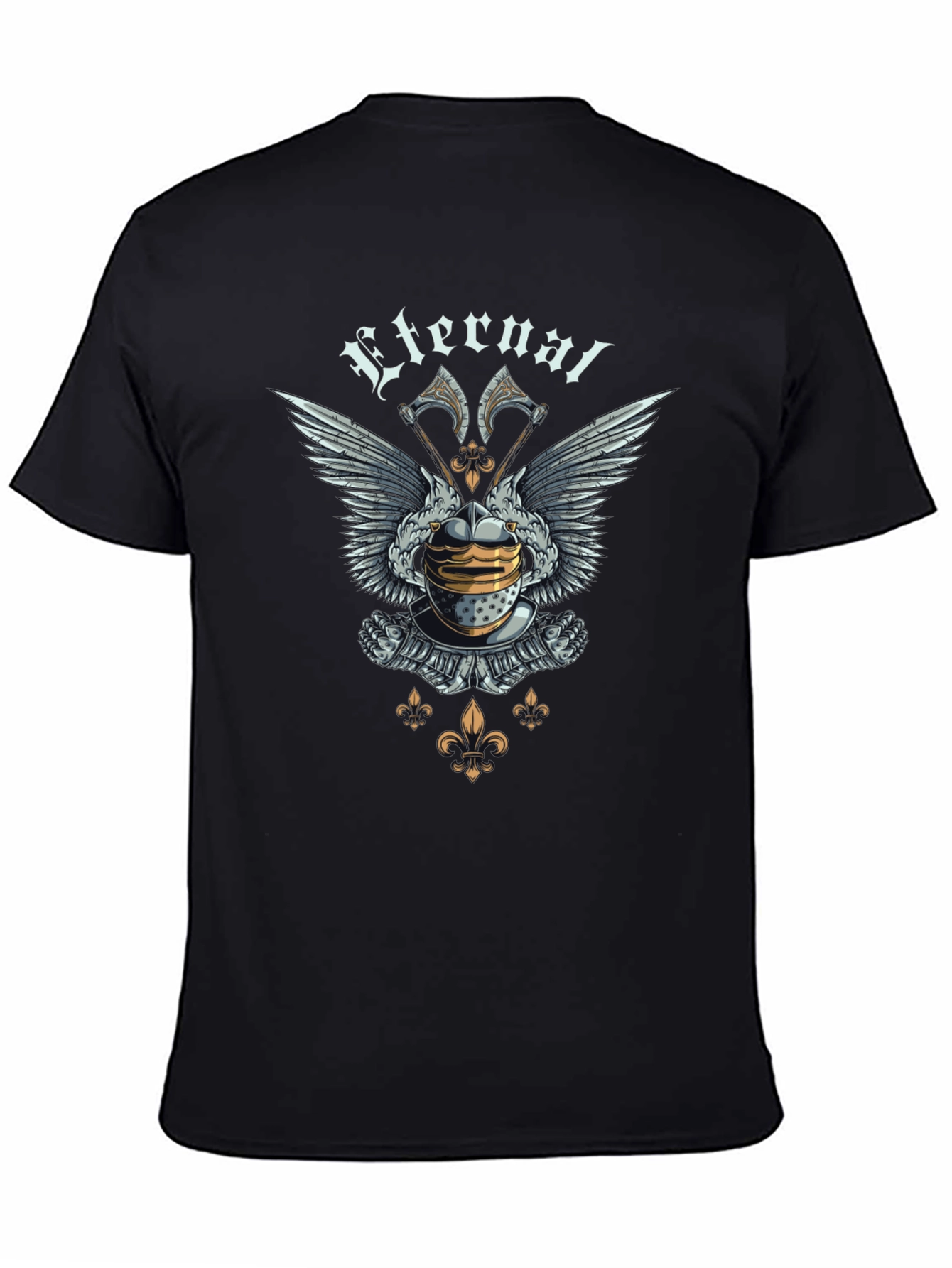 Eternal Knight Graphic T-Shirt - Medieval Design
