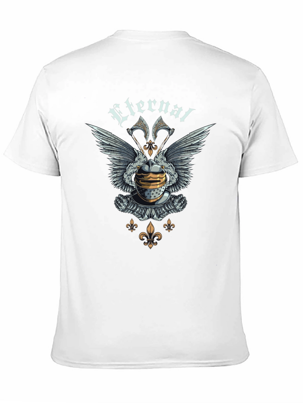 Eternal Knight Graphic T-Shirt - Medieval Design