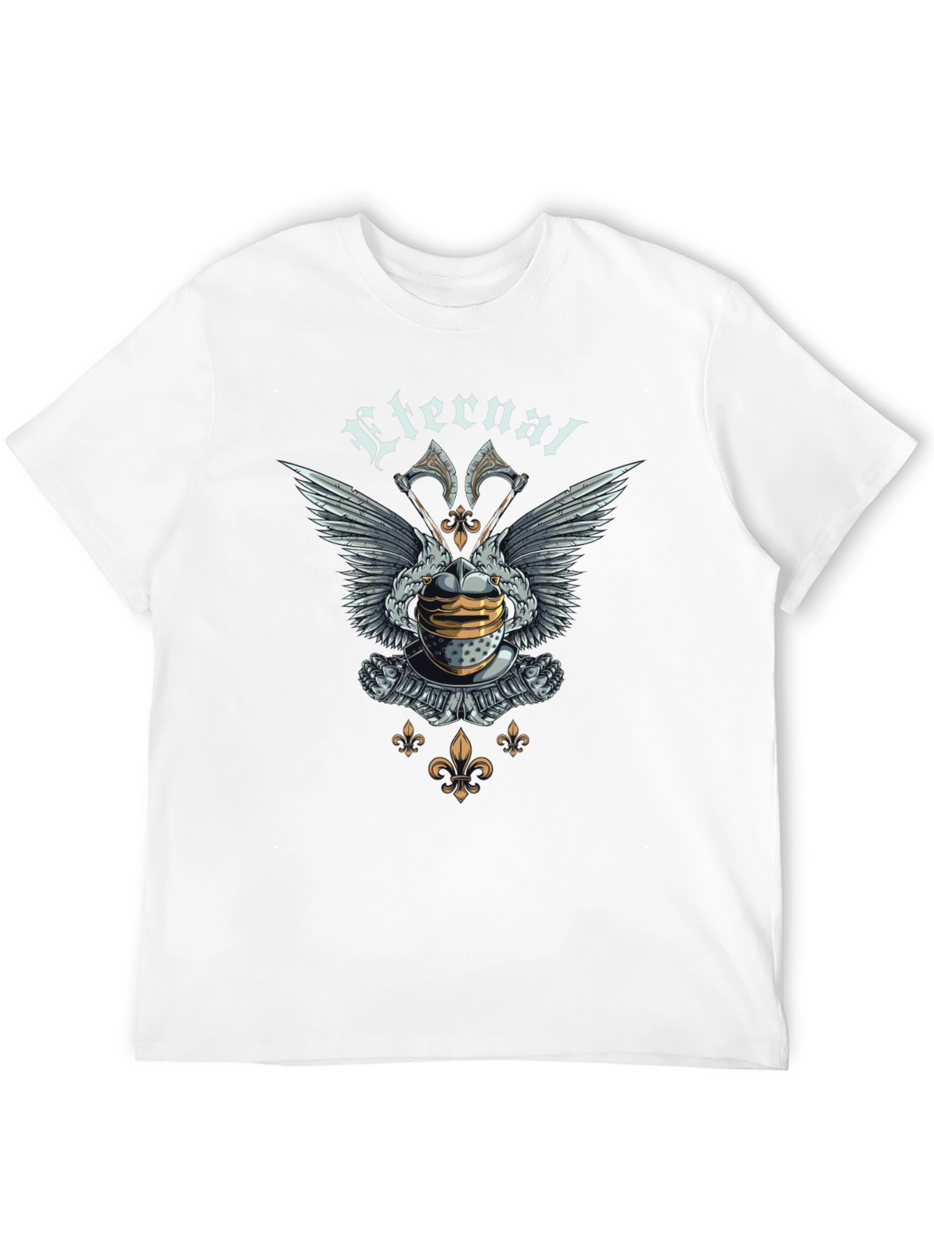 Eternal Knight Graphic T-Shirt - Medieval Design