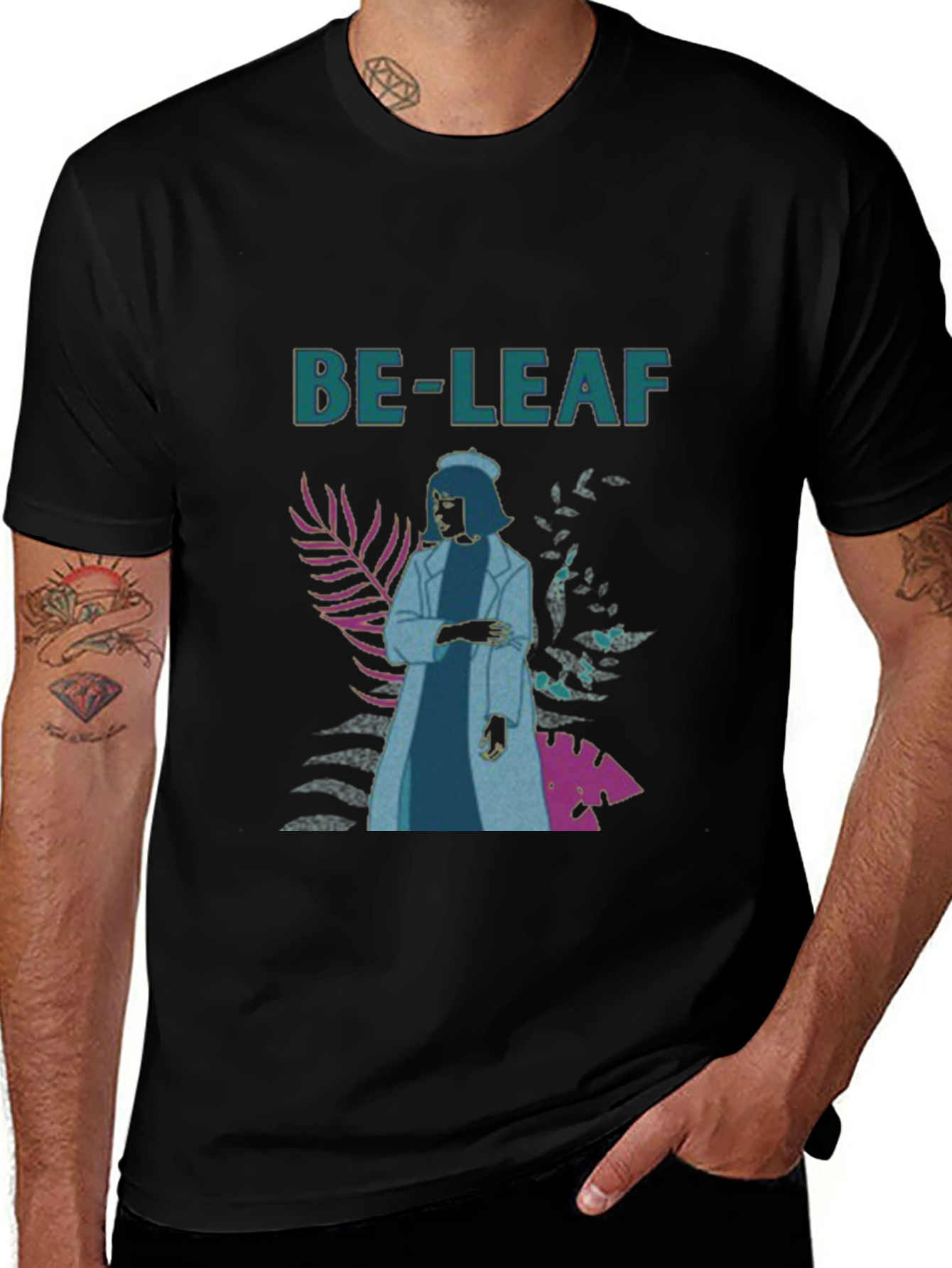 Be-Leaf Nurse Graphic Tee